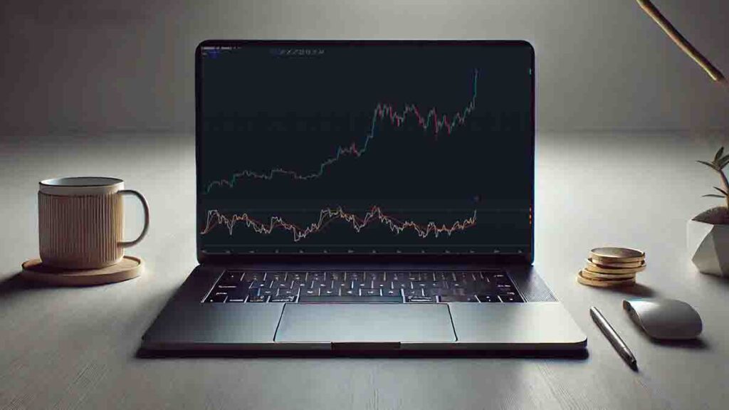 Hình minh họa hướng dẫn cài đặt chỉ báo RSI nâng cao trên nền tảng TradingView với các bước đơn giản